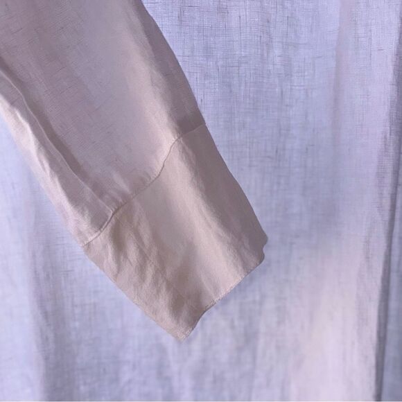 Tommy Bahama Linen silk 3/4 sleeve dress/swimsuit cover sz M - Picture 3 of 10